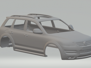 Vw touareg 2008 3D Print Model