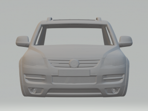 Vw touareg 2008 Modelo de impresión 3D