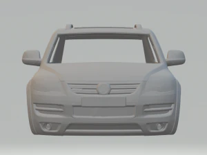 Vw touareg 2008 3D Print Model