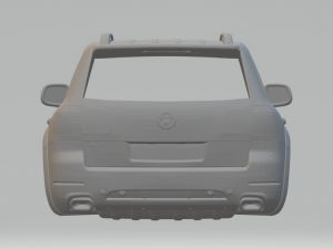 Vw touareg 2008 Modelo de impresión 3D