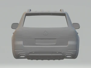 Vw touareg 2008 3D Print Model