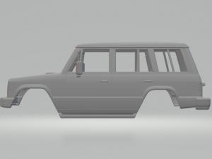 Mitsubishi Pajero Mk1 Modèles 3D en vedette
