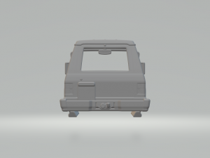Mitsubishi Pajero Mk1 Modèles 3D en vedette