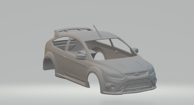 Focus rs 2009 3D Принт Модель .c4d .max .obj .3ds .fbx .stl .blend 