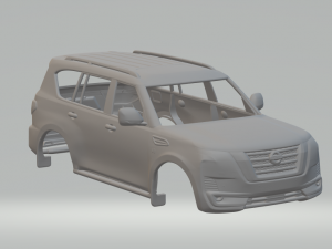 Nissan patrol Modelo de impresión 3D