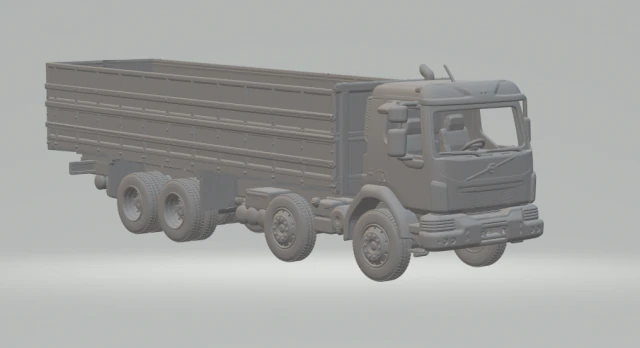 Volvo vm 8x4 grain br 3D Print Model .c4d .max .obj .3ds .fbx .stl .blend