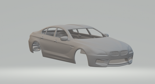 M6 gran coupe 3D Принт Модель .c4d .max .obj .3ds .fbx .stl .blend 