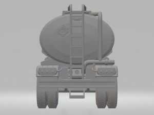 Trailer gas eua 3D-printmodel