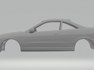 Acura integra 2001 3Dプリントモデル