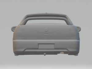 Acura integra 2001 3Dプリントモデル