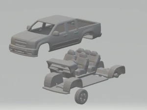 Chevrolet colorado 3D Print Model
