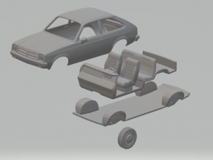 Chevrolet chevette 3D Print Model