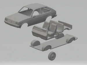 Chevrolet Chevette 3D Принт Модель