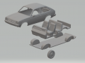 Chevrolet chevette 3D Print Model