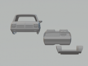 Chevrolet chevette Modelo de Impressão 3D