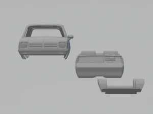 Chevrolet chevette 3D Print Model