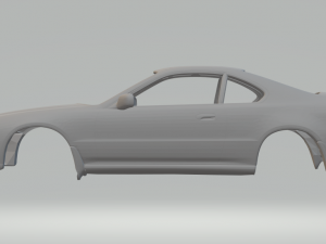 Honda prelude 94 3Dプリントモデル