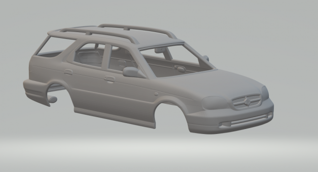 Suzuki baleno 3D in 3DExport