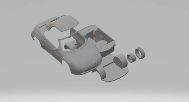 Lotus elan 94 kit 3D Print Model .c4d .max .obj .3ds .fbx .stl .blend