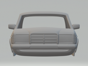 Mercedes-Benz W123 sedan 1975 3D Принт Модель