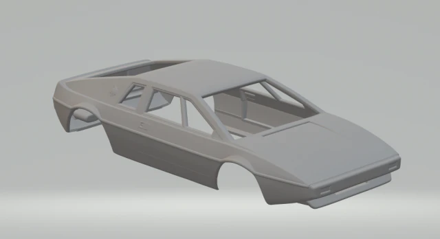 Lotus espirit 3D Print Model .c4d .max .obj .3ds .fbx .stl .blend 