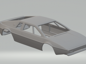 Lotus espirit 3D Baskı Modeli