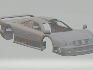 Mercedes clk gtr 98 3D Print Model