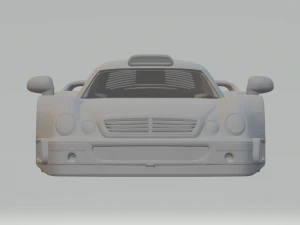 Mercedes clk gtr 98 3D Print Model
