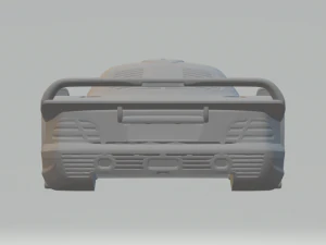 Mercedes clk gtr 98 3D Print Model