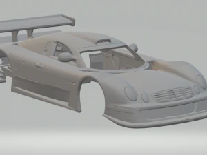 メルセデス clk gtr 98 3Dプリントモデル