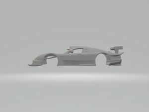 Mercedes clk gtr 98 Modelo de impresión 3D