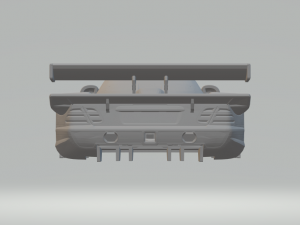Mercedes clk gtr 98 Modelo de impresión 3D