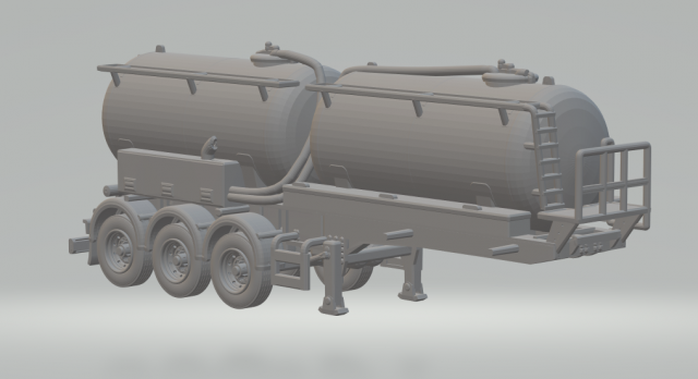 Neftekamsk nefaz trailer Modèles 3D en vedette .c4d .max .obj .3ds .fbx .stl .blend 