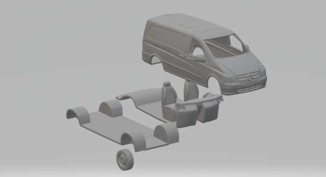 Mercedes vito chassis best sale