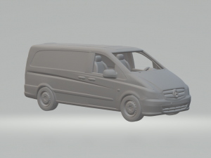Mercedes benz vito van 2011 3D Принт Модель