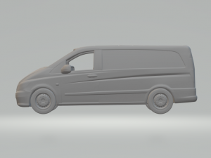 Mercedes benz vito van 2011 3D Принт Модель