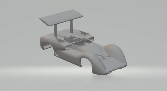 CHAPARRAL 2E 3D Print Model .c4d .max .obj .3ds .fbx .stl .blend