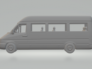 Mercedes benz sprinter 3Dプリントモデル