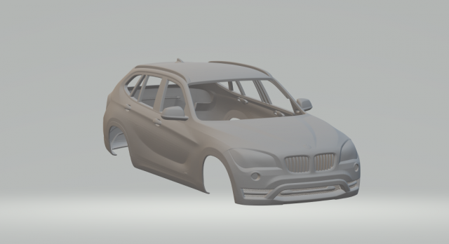 X1 2013 3D Принт Модель .c4d .max .obj .3ds .fbx .stl .blend 