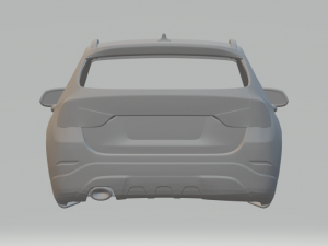 X1 2013 3D Принт Модель