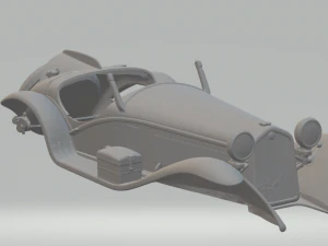Alfa romeo 8c 1932 3D Print Model