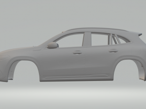 Mercedes eqa 3D प्रिंट मॉडल