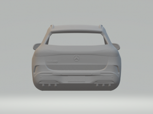 Mercedes eqa 3D प्रिंट मॉडल