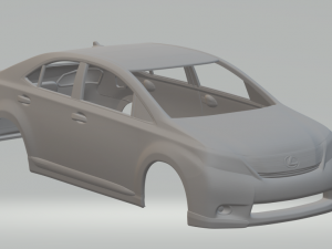 Lexus hs 200 3D Принт Модель