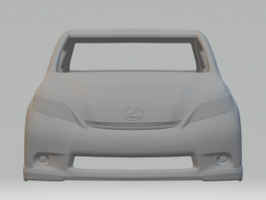 Lexus hs 200 3D Print Model