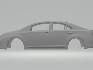 Lexus hs 200 3D Print Model