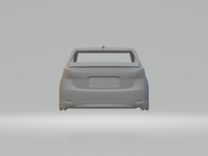 Lexus hs 200 3D Print Model