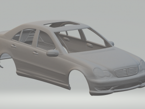 Mercedes class c amg 3D Print Model