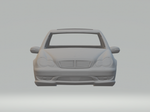 Mercedes class c amg 3D Print Model