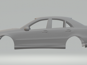 Mercedes class c amg 3D Print Model